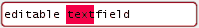 A textfield A textfield